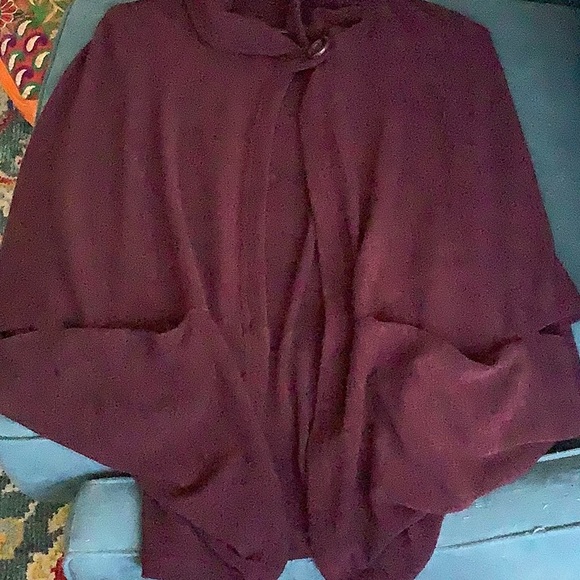 Plum sweater/ cardigan - Picture 4 of 5